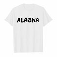 thumbnail image 3 of Kiijoy Infant Girls Cotton T Shirt Alaska Print Short Sleeved Crewneck T-Shirt Graphic Tee, 3 of 3