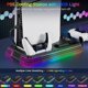 thumbnail image 2 of Ps5 Cooling Station, Ps5 Pro Stand Rgb And Playstation 5 With Dual Charging Station, 2 of 5