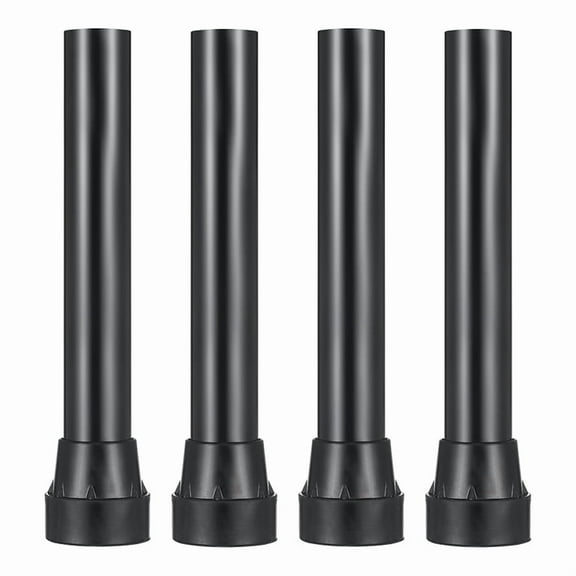 4pcs Universal Trampoline Replacement Legs with Covers Pad Trampoline Leg Tube Mini Trampolines Bounce Part,4 * Trampoline Leg Cap,Black