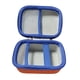 thumbnail image 5 of Estuche de almacenamiento para reproductor de música infantil, tarjetero portátil, bolsa de transporte rígida. Naranja, 5 of 9