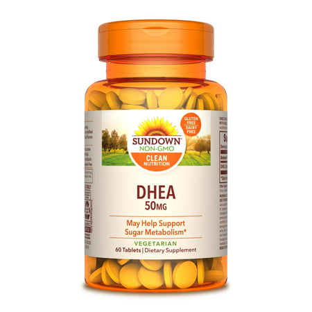 DHEA Tablets, 50mg, 60 Ct (Best Form Of Dhea)