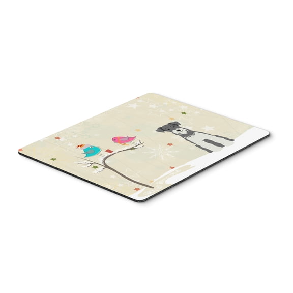 Christmas Presents between Friends Schnauzer - Salt and Pepper Mouse Pad Hot Pad or Trivet