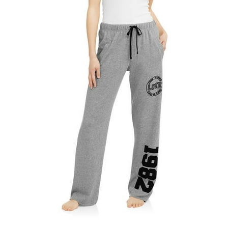 Juniors' Pajama Fleece Sleep Pant - Walmart.com