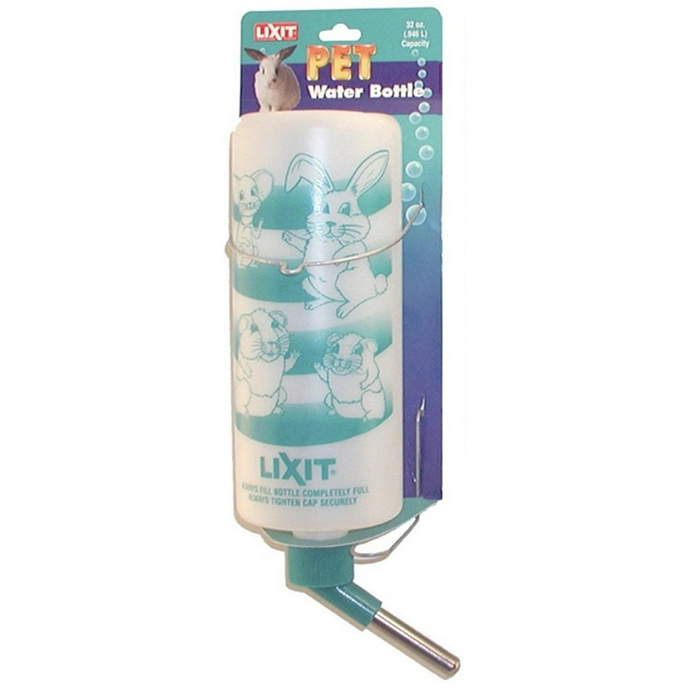 Lixit All Weather Small Animal Water Bottle, 32 Oz