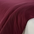 thumbnail image 4 of Serta Simply Clean 3-Piece Solid Duvet Set, Red, Twin/Twin-XL, 4 of 10