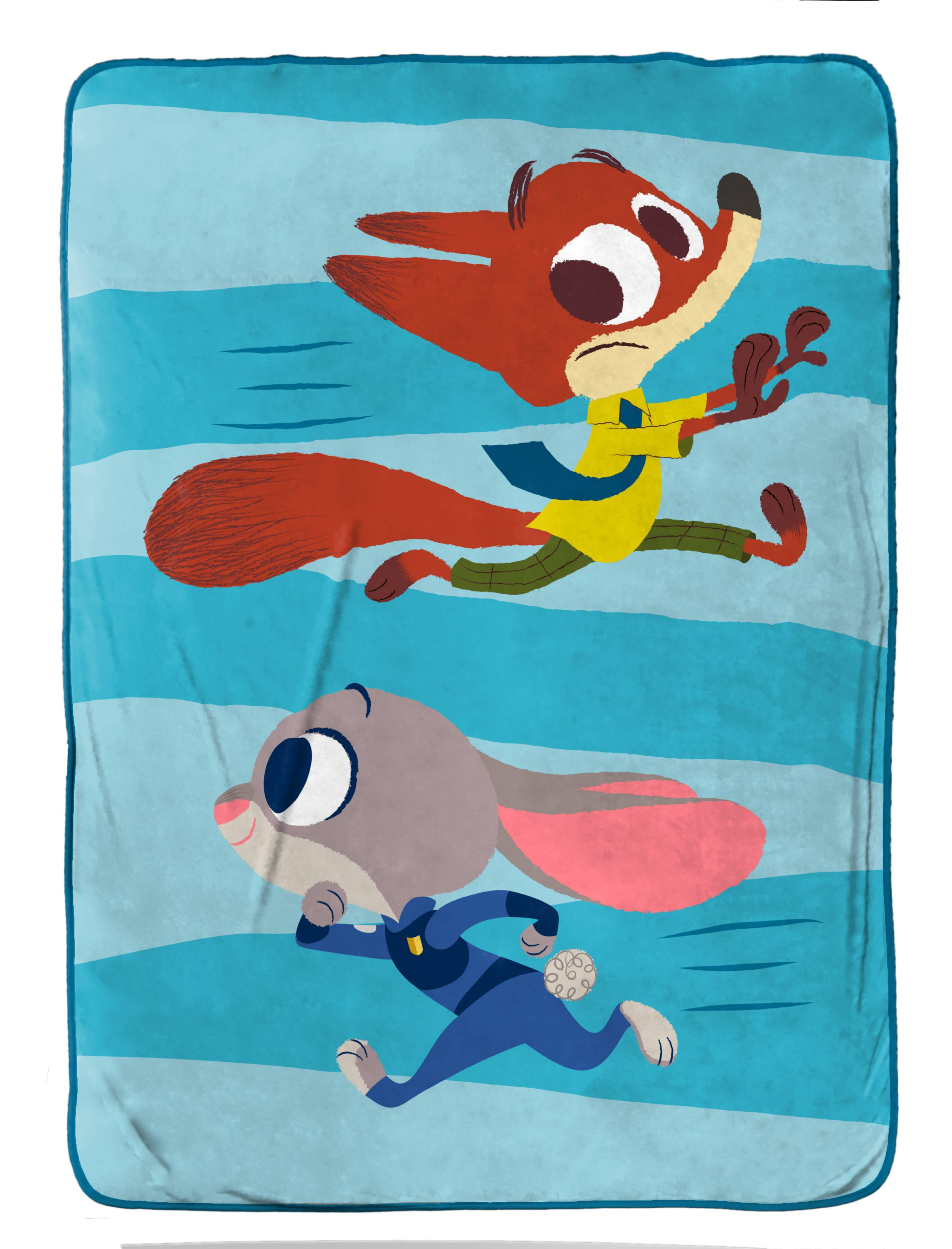 Disney Zootopia 62' x 90' Twin Blanket