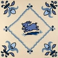 thumbnail image 3 of Shunyam, van Steveninck 12x12 Black Modern Framed Museum Art Print Titled - Delft blue pigs II, 3 of 5