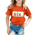 thumbnail image 3 of Undershirt Toddler Girl Long Sleeve Fitted Shirt Shirts For Teen Kids Girls Child Short Sleeve Prints T Shirt Trendy Girls Fans Present Tops, 3 of 6