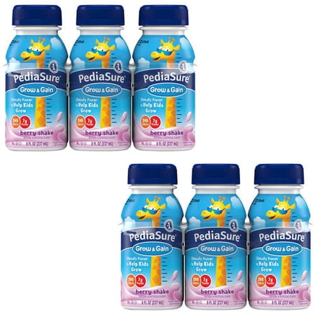 PediSure Grow & Gain Berry, 6 Pack (Save when you buy 2)