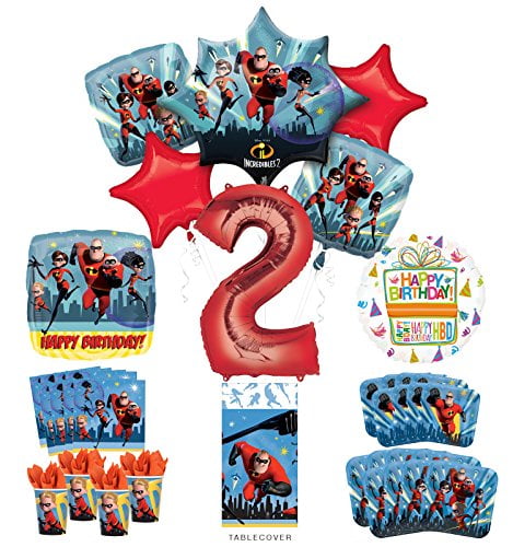 Mayflower Products Incredibles Jack Jack party supplies 5th Birthday Balloon 