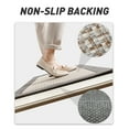 thumbnail image 5 of SIXHOME 2-Piece Kitchen Rugs Set 20"x32" and 20"x95" Non-Slip Washable Mats for Kitchen Floor Hallway, Farmhouse Decor Rugs Gray Brown, 5 of 5