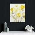 thumbnail image 4 of ARISTURING Genius Decor - Modern Watercolor Abstract Flower Floral Art in Yellow Grey Canvas Wall Art Print Home Decor, 4 of 4