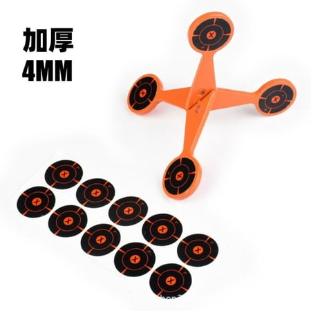 Spinning Shooting Targets Thickened Flip Roller Auto Reset Design Spinning Targets For Shooting For Pellet Guns & Recreational Shooting