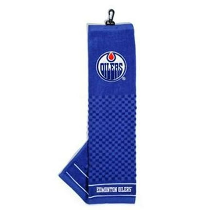 Team Golf 14010 Edmonton Oilers Team Logo Golf Embroidered Towel