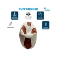 thumbnail image 2 of Sillon Puff Lunics Balon Soccer Grande blanco/capuccino, 2 of 6