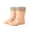 Orange Boots for Women, variant on hopeusnice Women Tall Rain Boots With Floral Print Cuff Waterproof PVC Upper Non Sole For Wet Weather And Gardening Blue 36