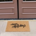 thumbnail image 5 of Rubber-Cal Happy Holidays to All A Christmas Doormat 15mm 18" X 30", 5 of 6