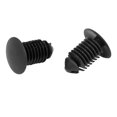 thumbnail image 4 of 60pcs 10mm Car Vehicle Plastic Rivets Interior Weatherstrip  Clips Black, 4 of 5
