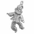 thumbnail image 1 of Sterling Silver 16" .8mm Harlequin Clown Moveable Parts And Elaborate Costume Pendant Necklace, 1 of 2