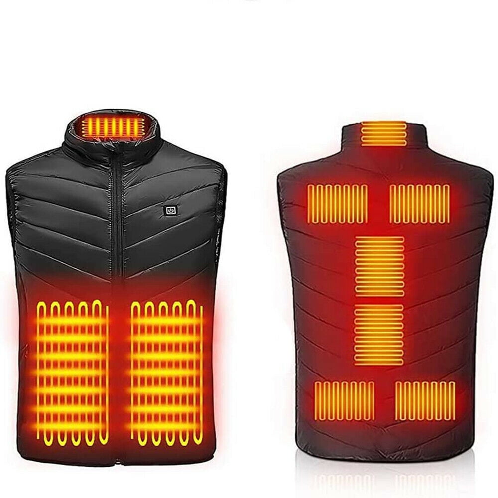 USB Electric Heating Pads Mat Thermal Warmer For Vest Jacket Mobile Warming Gear 