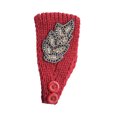 thumbnail image 2 of Diademas de ganchillo Sonducket invierno a prueba de viento azufaifo rojo, 2 of 6