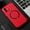 Red, variant on Phone Case,PU Leather soft Bumper Interior Three-Layer Protection, Support Wireless Charging, Ultra-Thin Shockproof, Anti-Fingerprint, Simple Mobile Phone Case for iPhone 11,Black