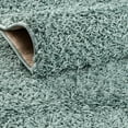 thumbnail image 6 of Unique Loom Comfort Solid Shag Collection Area Rug - Solace (2' x 6' Runner Light Slate Blue), 6 of 7