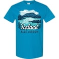 thumbnail image 3 of Inktastic Iceland Blue Lagoon Scenic Landscape T-Shirt, 3 of 5