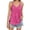tank 96#Hot Pink, variant on Women's Tank Tops Elegant Thin Straps Shirt Sleeveless Cropped Tops Solid Color Comfortable Camisole Versatile Holiday