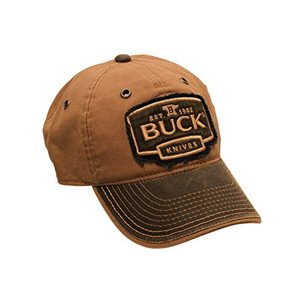 Buck Knives BU89086 Logo Cap, Rust Brown