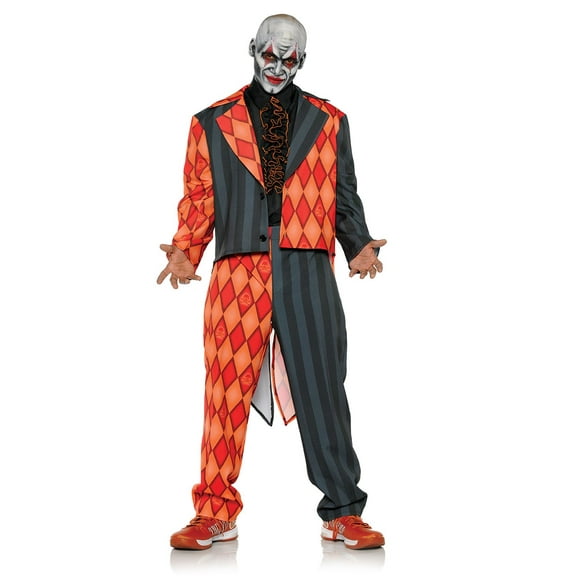 UNDERWRAPS Kid's Creepy Clown Tuxedo - Halloween Costume for Boys, Cosplay Dress Up for Children, Kids Tuxedo, Outfits for LARP Events