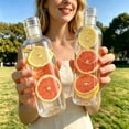 thumbnail image 6 of BPPEG 25Oz Clear Water Bottle with Time Marker - Motivational Hydration Tracker,Leakproof Bpa-Free Reusable Bottle with Hourly Scale for Gym,Office & Daily Use (250Z Clear), 6 of 7