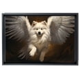 thumbnail image 2 of Keeshond Dog Memorial Gifts - Waiting At The Door Canvas - Dog Memorial Frames Canvas, Memorial Gift For Pet Loss, Loss Of Dog, Pet Bereavement Gift, Pet Sympathy Gift, 2 of 6
