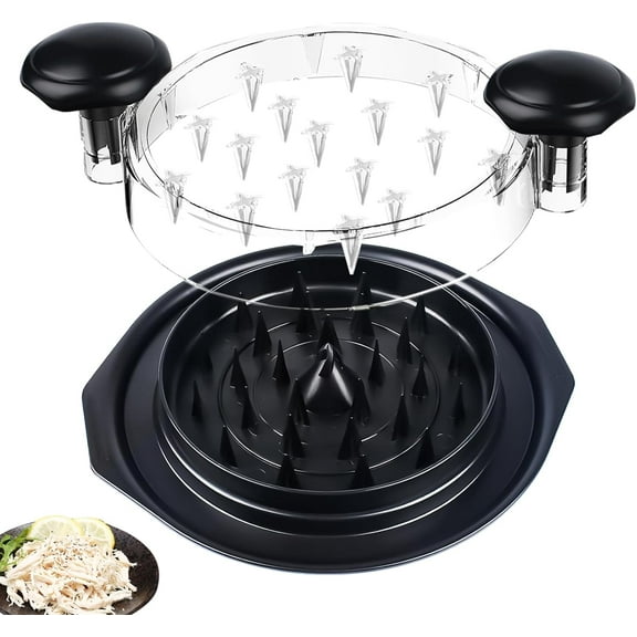 Chicken Shredder, Visual Meat Shredder (With Cleaning Brush).POM Super Hard Food Grade Material, Non-Slip Strips, Ergonomic Handle, BPA Free.Suitable For Pork, Beef, Chicken And Other Meats.