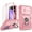 Pink, variant on LeYi Compatible for Samsung Galaxy S23 FE Case with Camera Cover and 2Pack Screen Protector, Pink