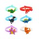 thumbnail image 1 of PVC Dinosaur Bracelet for Decoration Colorful Kid Bracelet 12Pcs Pack, 1 of 4