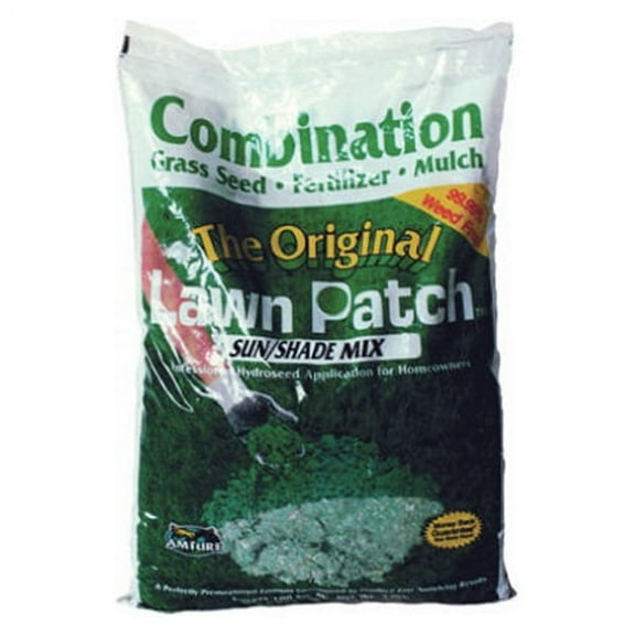 Amturf 34332 Sun/Shade Lawn Patch 5-Pound Bag , green