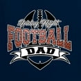 thumbnail image 2 of Wild Bobby, Friday Night Football Dad, Sports, Men Graphic Tank Top, Navy, X-Large, 2 of 4