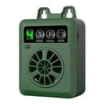 thumbnail image 1 of Anti Barking Device, Dog Barking Control Device, Rechargeable Ultrasonic Dog Bark Deterrent Pet Training Tool-green, 1 of 5