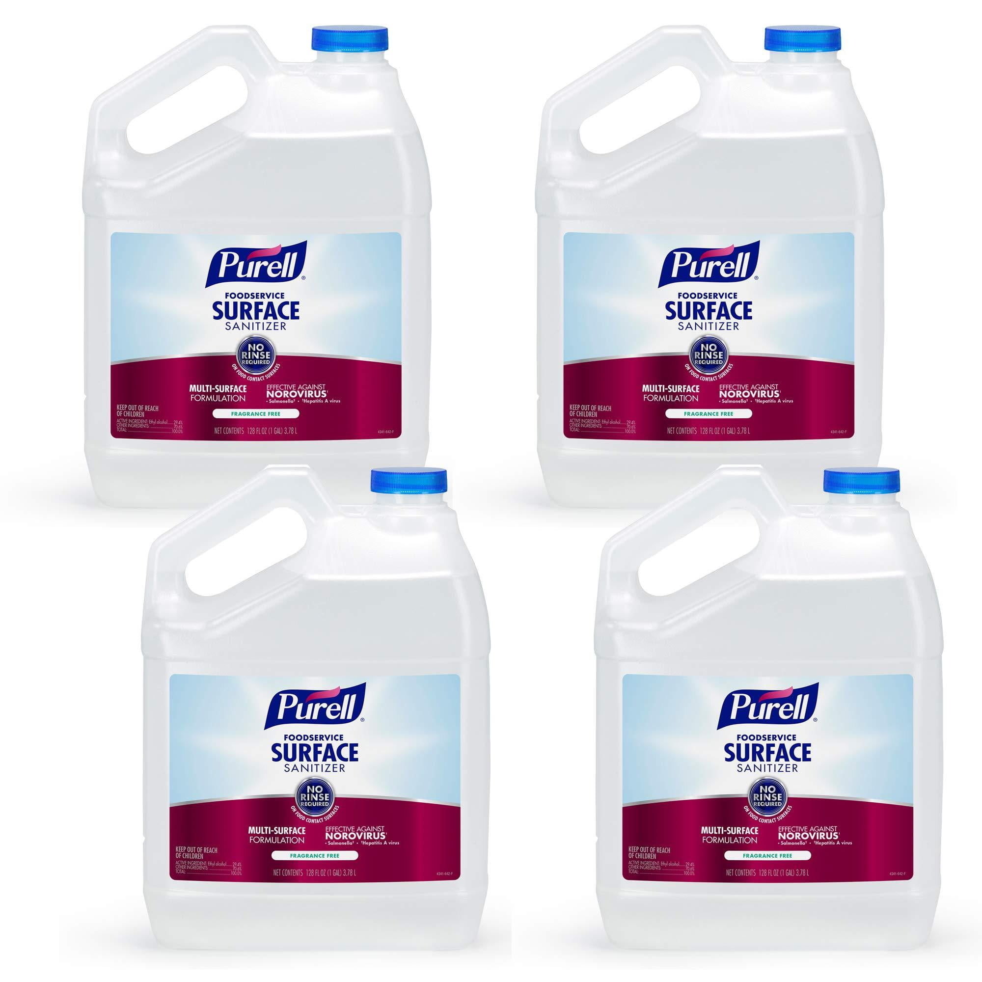 PURELL Foodservice Surface Sanitizer, Fragrance Free, 1 Gallon