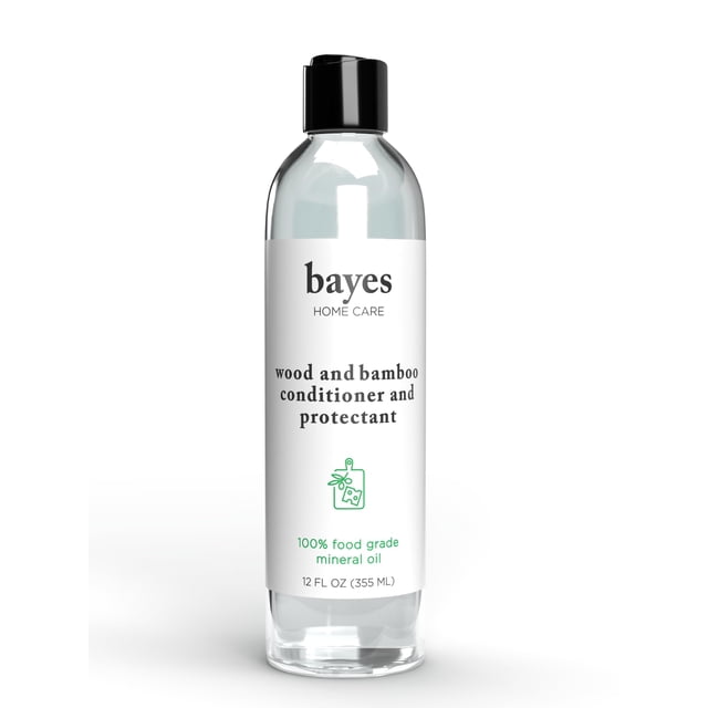 Aceite mineral Bayes para tablas de cortar, grado alimenticio, 355 ml
