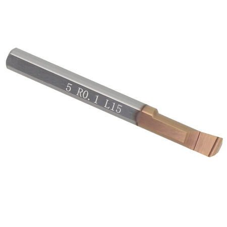 

Coconut Ok 1Pc Tungsten Steel Alloy Half Boring Tool Mtr for Hole Processing Shockproof Bar MTR 5R0.1L15-D5