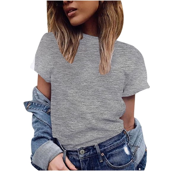 Mittory Oversized Tshirts for Women Loose Fit Summer Tunic Tops Soft Cotton Short Sleeve