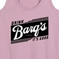 thumbnail image 3 of Barq's - Iconic Drinks & Beverages - Retro Banner - Women's Racerback Tank Top, 3 of 5