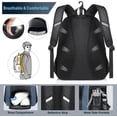 thumbnail image 4 of Mochila de béisbol MATEIN Bolsa ligera de softball para hombre, 4 of 9