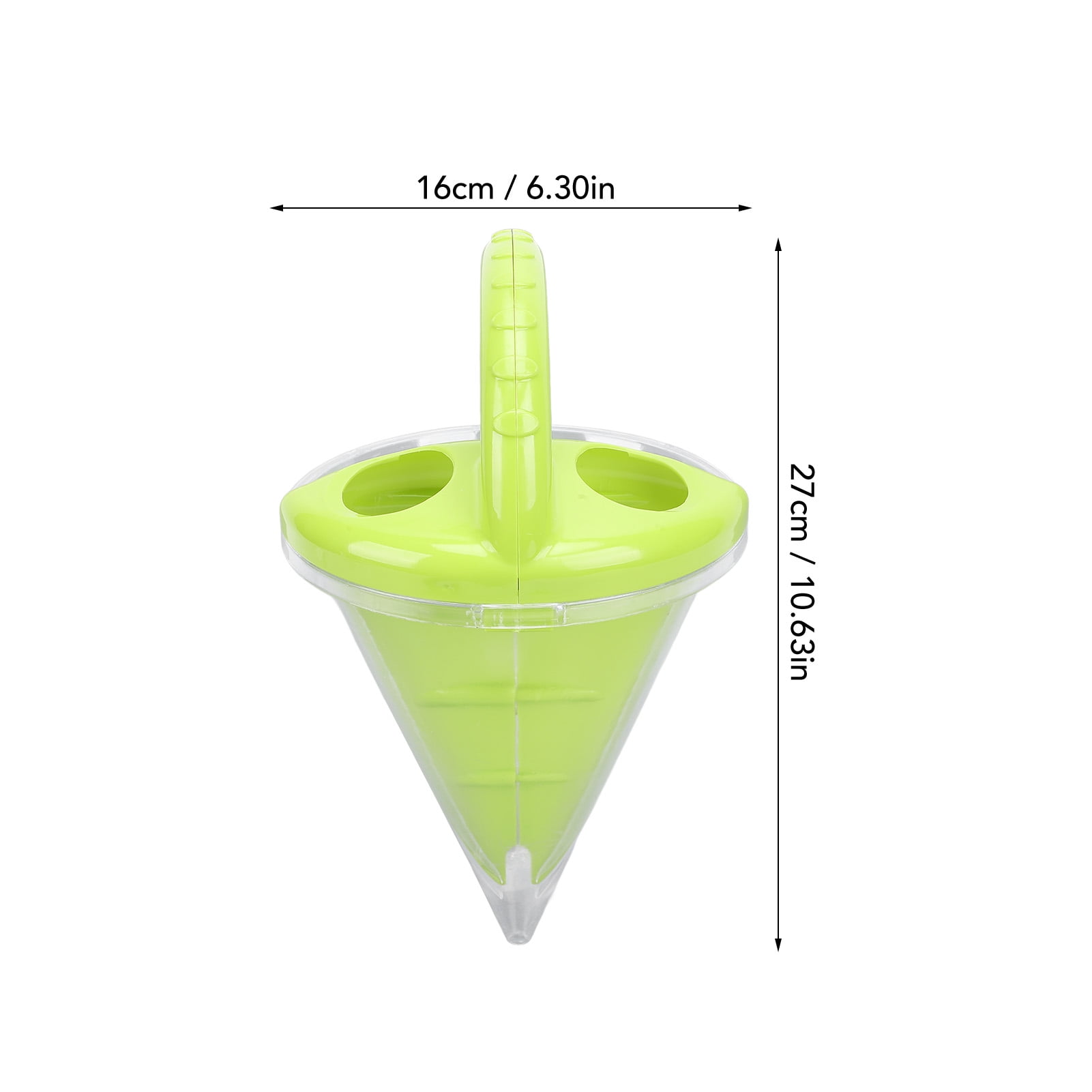 Set 2 Entonnoirs à Sable Pour Plage – PP, 16,5x11,2x27,9 Cm, Débit Contrôlé, Jeu Sensoriel