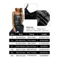 thumbnail image 3 of Women Sequins Sleeveless Tops with See-through Mesh Style Adjustable Shoulder Strap Summer Clothing, 3 of 3