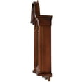 thumbnail image 3 of Bedford Clock Collection Delphine 27" Mahogany Brown Analog Chiming Pendulum Wall Clock, 3 of 5