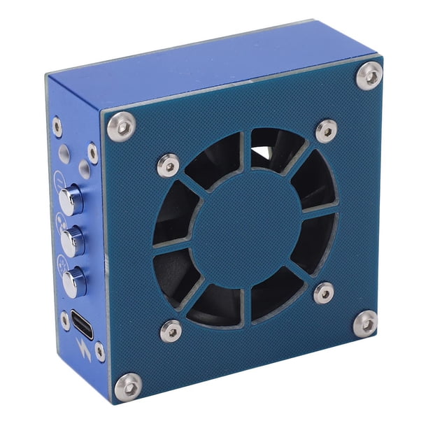 Ventilador de Extractores de Humo de Humo, Doble Rodamientos 3W 300 Mah Batería de Enfriamiento Ventilador de Curado 10000r/Min Velocidad 3 Regulacia de Velocidadas PARA
