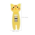 thumbnail image 2 of OULII 12pcs Paper Clip Bag Clip Multifunctional Design Yellow For Adults Office, 2 of 6